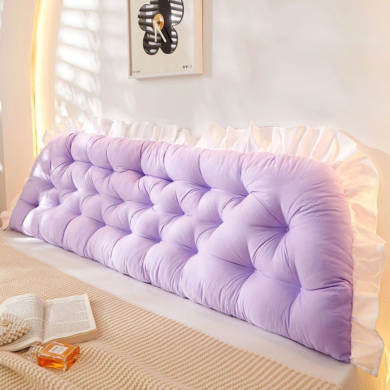 Bedside cushions soft pack bed pillow dormitory reading large back cushion pillow girl sleeping sofa waist protection gift