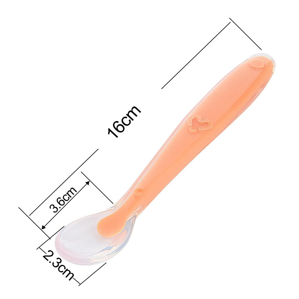 baby silicone spoons feeding dishes Tableware