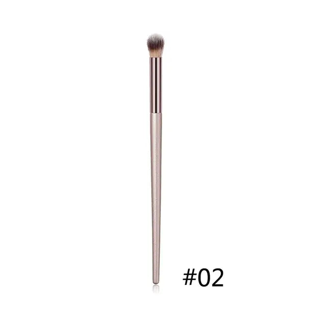 1PC Large Foundation Makeup Brushes Coffee Handle Very Soft Hair Blush Powder Make Up Brush Face Beauty Cosmetic Tools