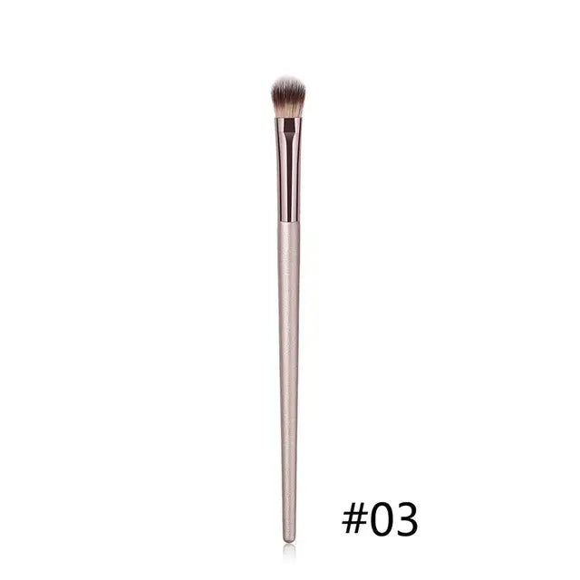 1PC Large Foundation Makeup Brushes Coffee Handle Very Soft Hair Blush Powder Make Up Brush Face Beauty Cosmetic Tools