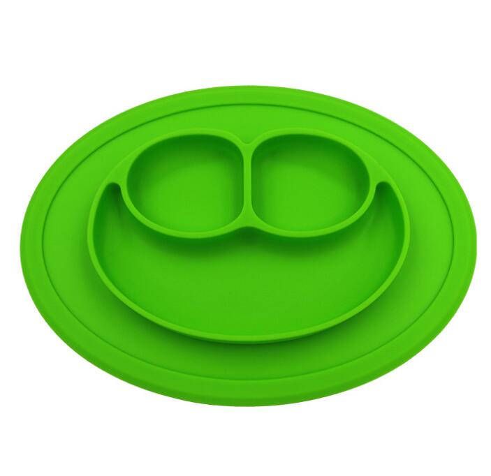 Silicone Material Baby Dining Plate