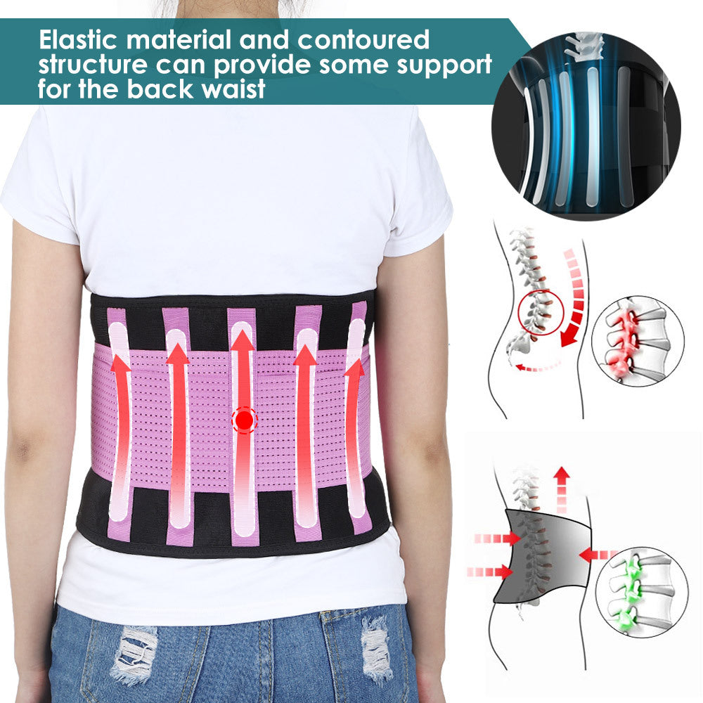 Hailicare Sports Belt Support Abdominal Belt Breathable Elastic Fitness Training Body