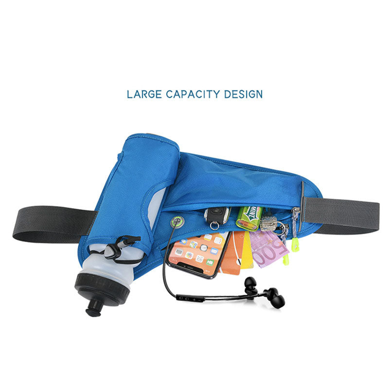 Outdoor sports waist bag multifunctional fitness kettle waist bag waterproof running