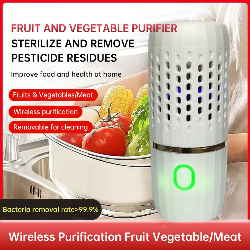 Intelligent Fruit and Vegetable Purifier Disinfection Machine Portable Fruit and Vegetable Cleaning Machine