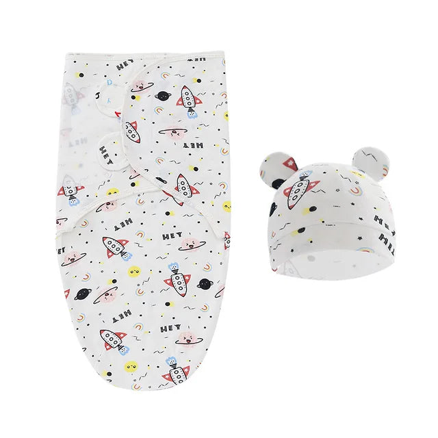 Newborn swaddling clothes scarves baby carriers babies wrapped in the delivery room baby kicks baby sleeping bags hats