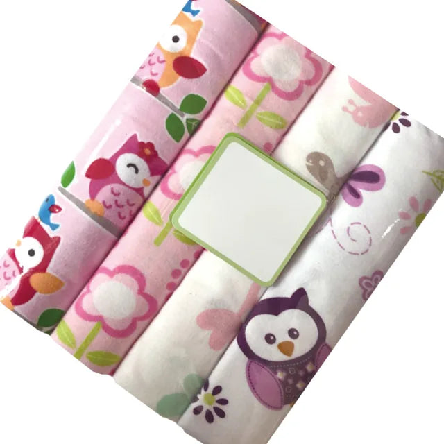 4Pcs/Lot Baby Blankets Newborn Muslin Diapers 100% Cotton Baby Swaddle Blanket for Newborns Photography Kids Muslin Swaddle Wrap