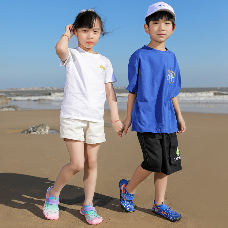 Children's quick-drying breathable children's river tracing shoes men's outdoor beach swimming wading shoes indoor fitness sports women