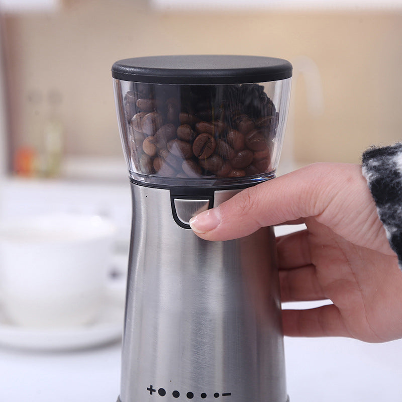 Household Grinder Small Coffee Machine Portable USB Fully Automatic Electric Coffee Bean Grinder