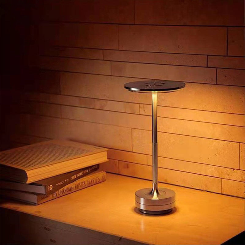 Japanese metal desk lamp rechargeable bar eye protection handheld lamp bedroom night light retro decorative atmosphere