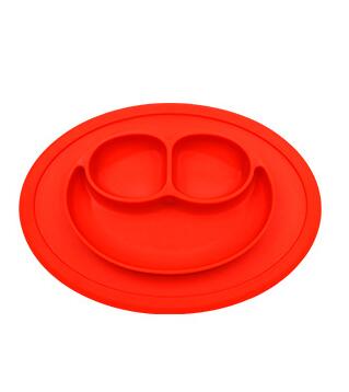 Silicone Material Baby Dining Plate