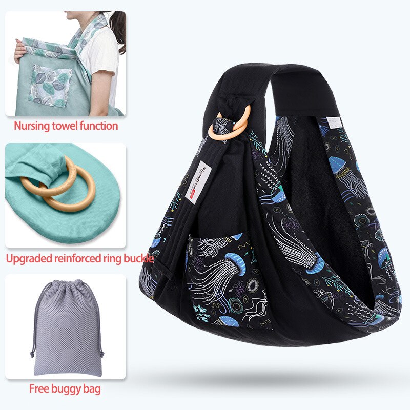 Newborn Kangaroo for Baby Pack Baby Imitating Mother's Uterus Dual Purpose Baby Care Cover Carrier Mesh Fabric Breastfeeding