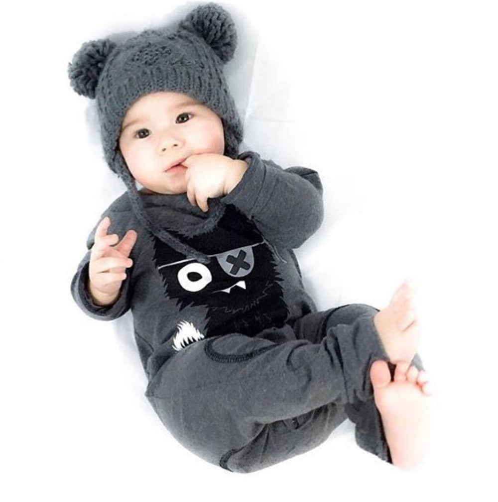 Fashion baby boy clothes long sleeve baby rompers newborn cotton baby girl clothing jumpsuit infant clothing