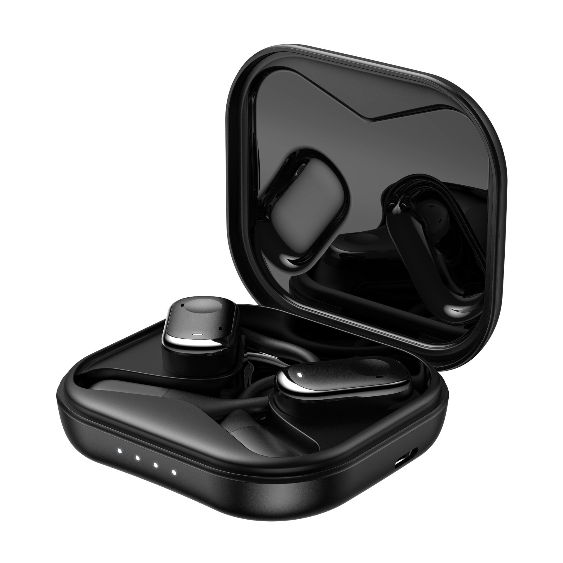 OWS Wireless Bluetooth Earphones New Ear Hanging Open Non In Ear 5.3 High Power Noise Reduction TWS Waterproof Earphones