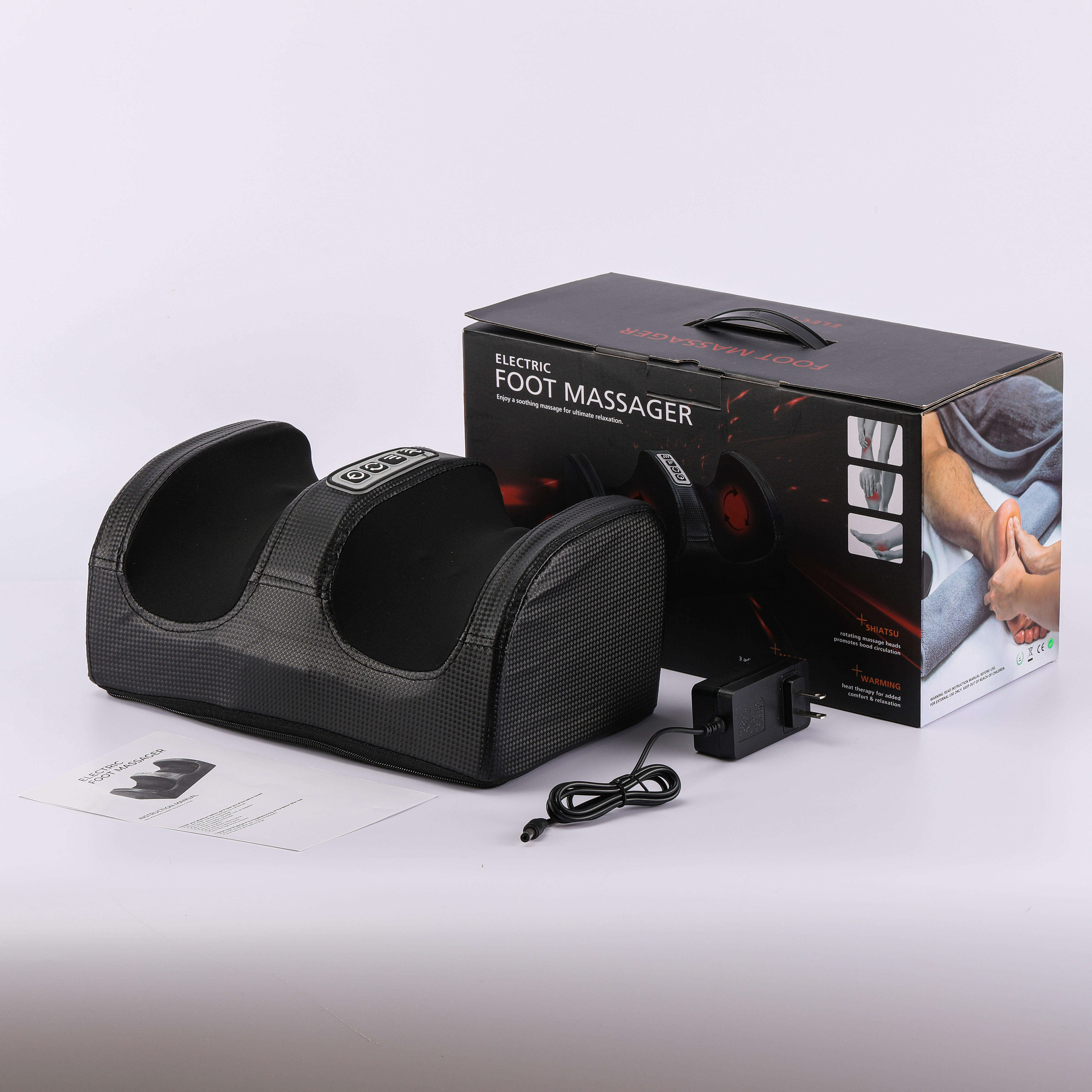 Shiatsu Foot Massager Spa Bath Massager Foot Bath Spa Foot Massager Machine for Feet Leg Calf