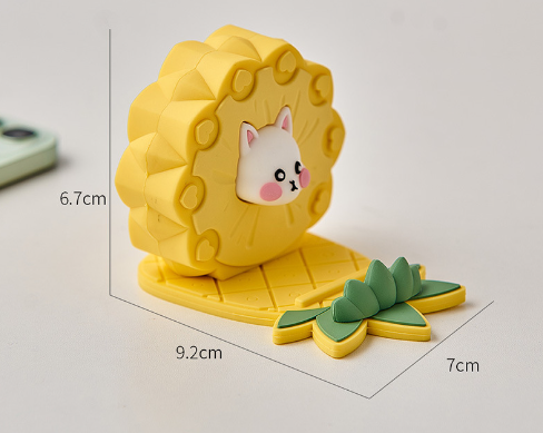 Cartoon Cute Fruit Decoration Office Desktop Workstation Decoration Recommended Creative Mobile Phone Holder for Girls