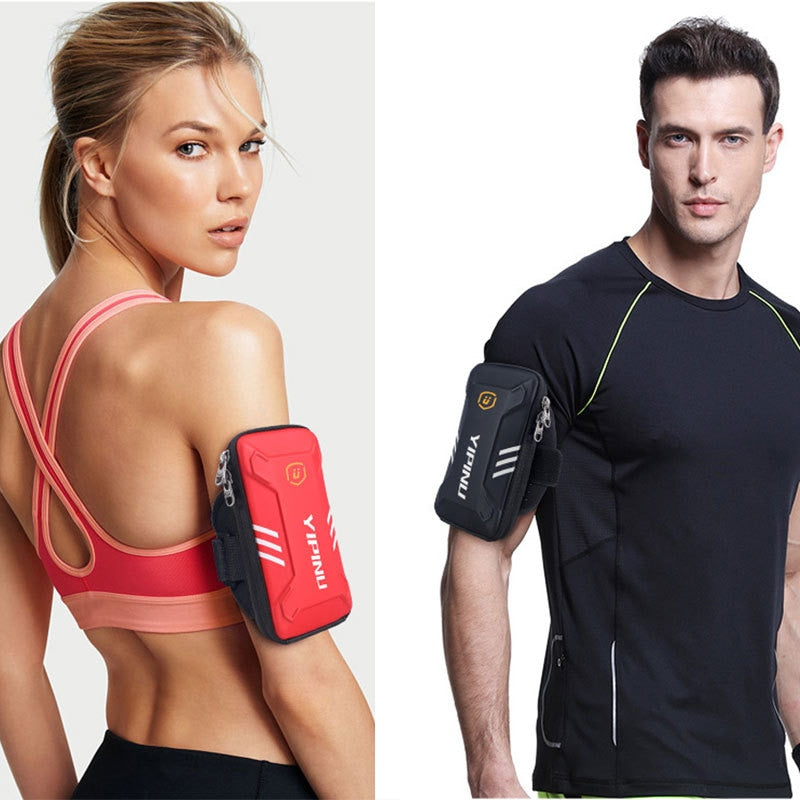 Outdoor Sports Running Bag Armbands Case Unisex On Hand Zipper Cell Phone Card Wallet Bag Pouch Running Bags Fitness Accessories