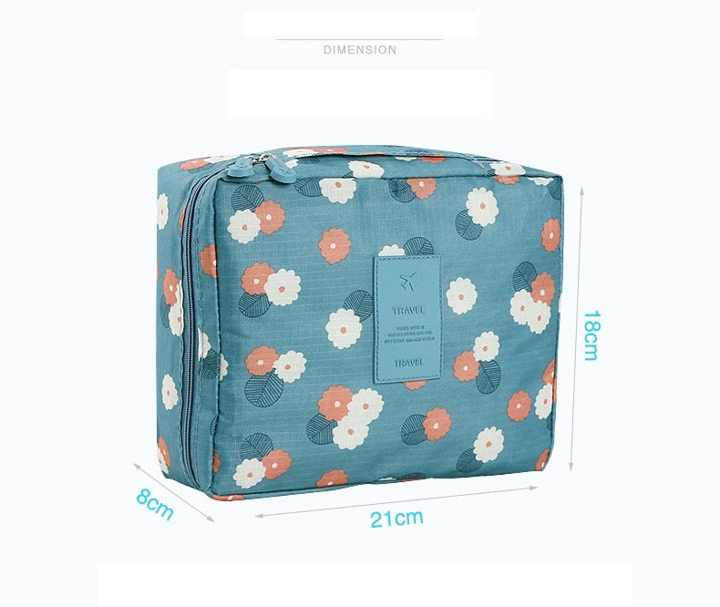 Multifunction travel Cosmetic Bag Women Makeup Bags Toiletries Organizer Waterproof Female Storage Make up Cases