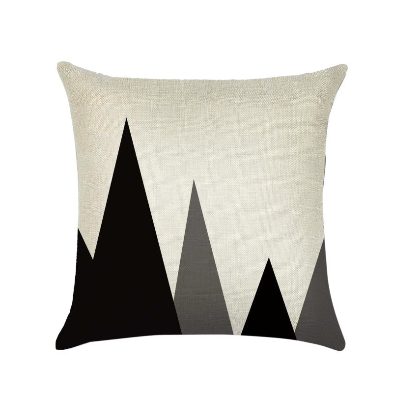 Linen Cotton Geometrisch Throw Pillow Cushion Home Sofa Decor 45X45cm