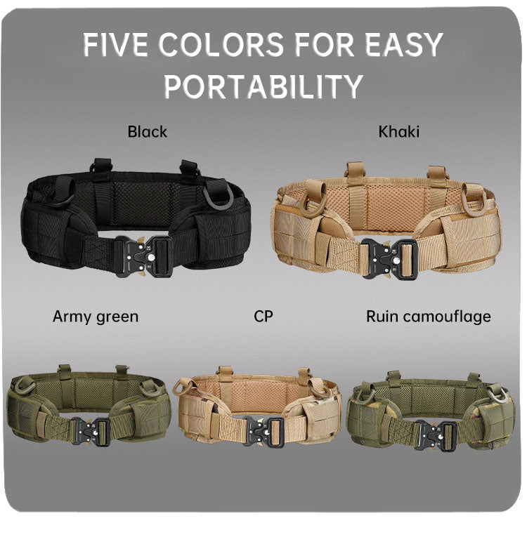 Functional Fitness Weight Lifting Athletes Outdoor Training Tactical Belt