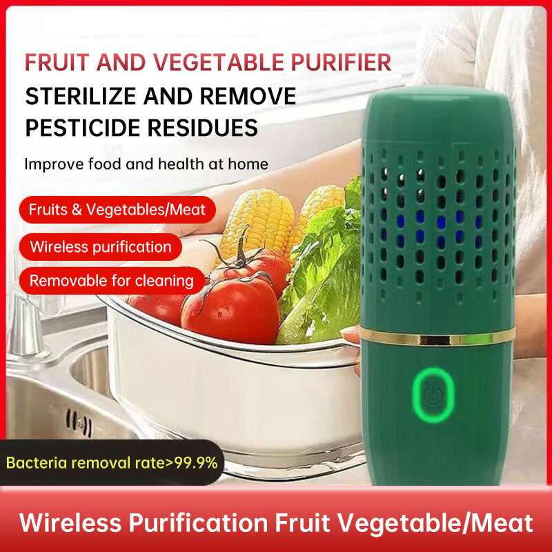 Intelligent Fruit and Vegetable Purifier Disinfection Machine Portable Fruit and Vegetable Cleaning Machine