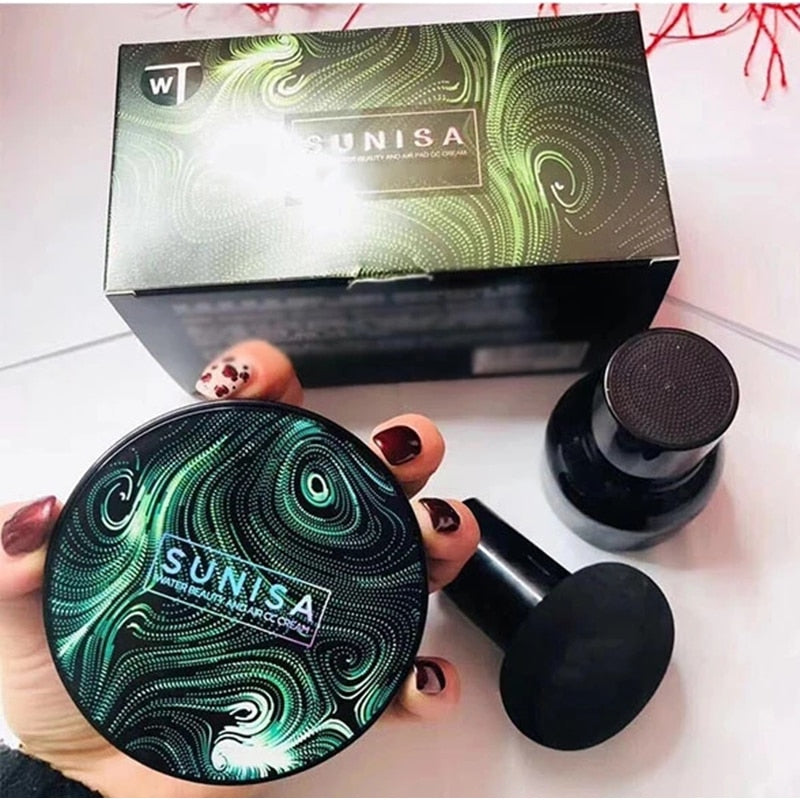 SUNISA New Mushroom Head Make up Air Cushion Moisturizing Foundation Air-permeable Natural Brightening Makeup BB Cream