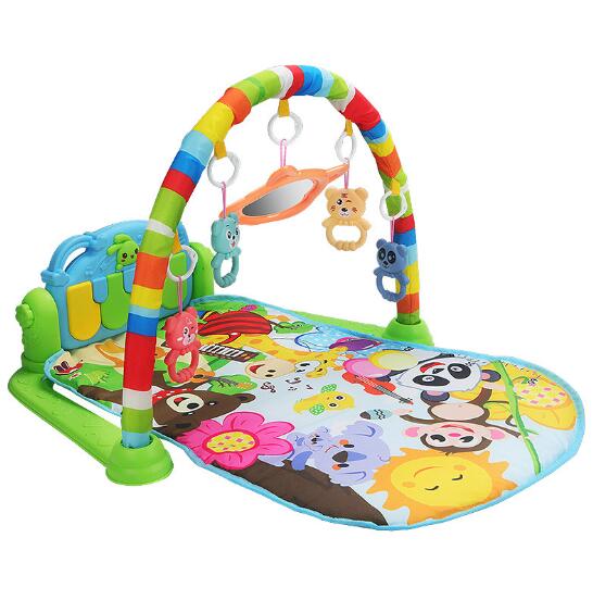 Baby Gym Tapis Puzzles Mat Educational Rack Toys Baby Music Play Mat With Piano Keyboard Infant Fitness Carpet Gift For Kids