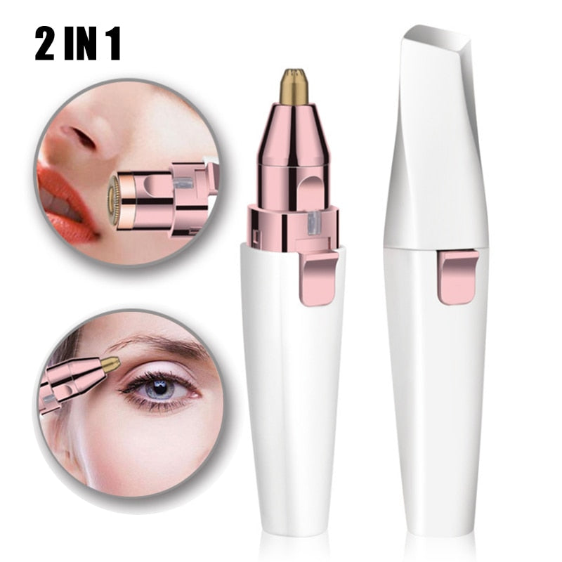 Eyebrow Epilator 2 In 1  Profissional Completa Trymer Do Brwi Eye Brow Trimmer For Rasoir Visage Femme Make Up Eye Brow Shaper