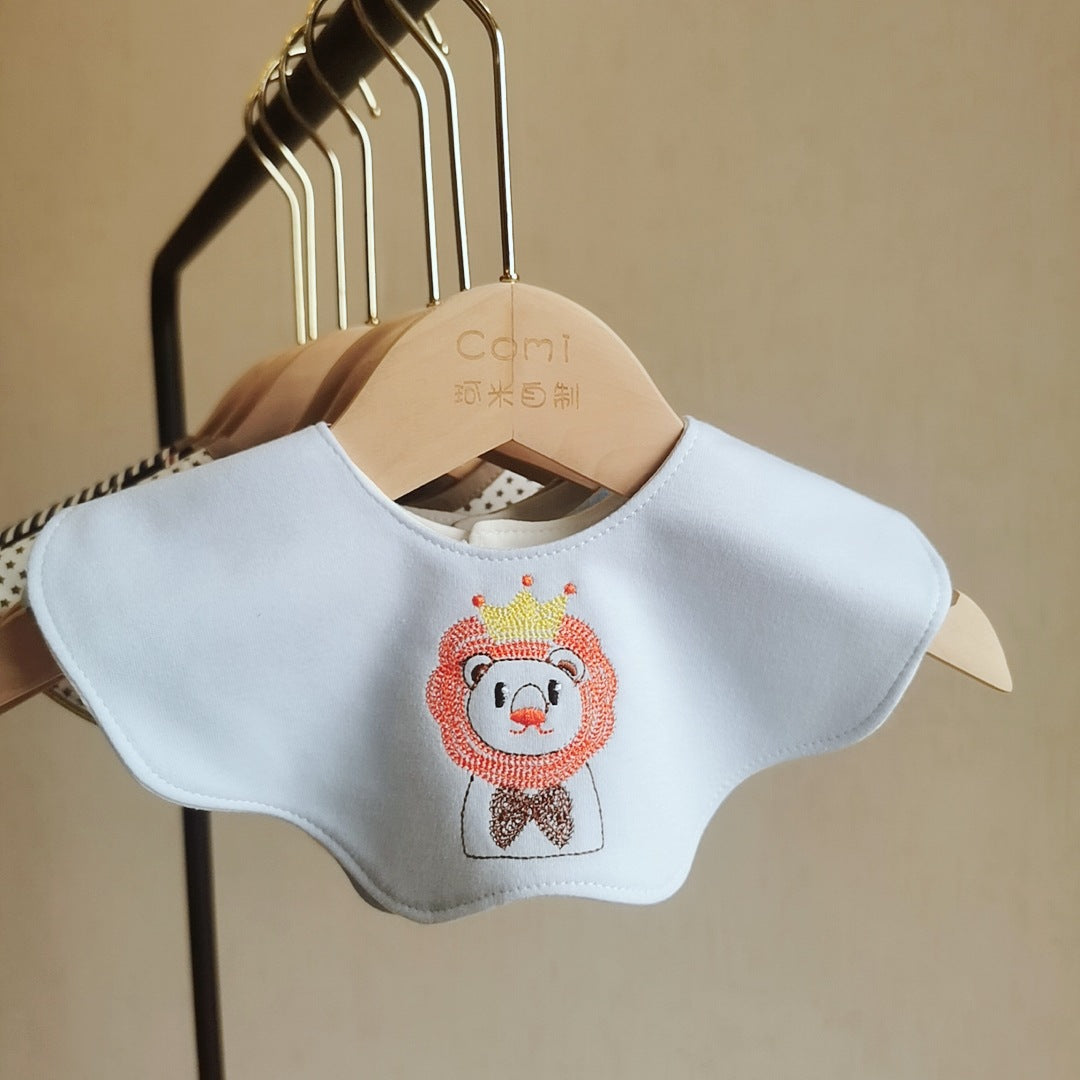 Baby Boy Saliva Towel Baby Bib Cotton Boy Baby Gentleman Bow Tie Fake Collar Waterproof Bib