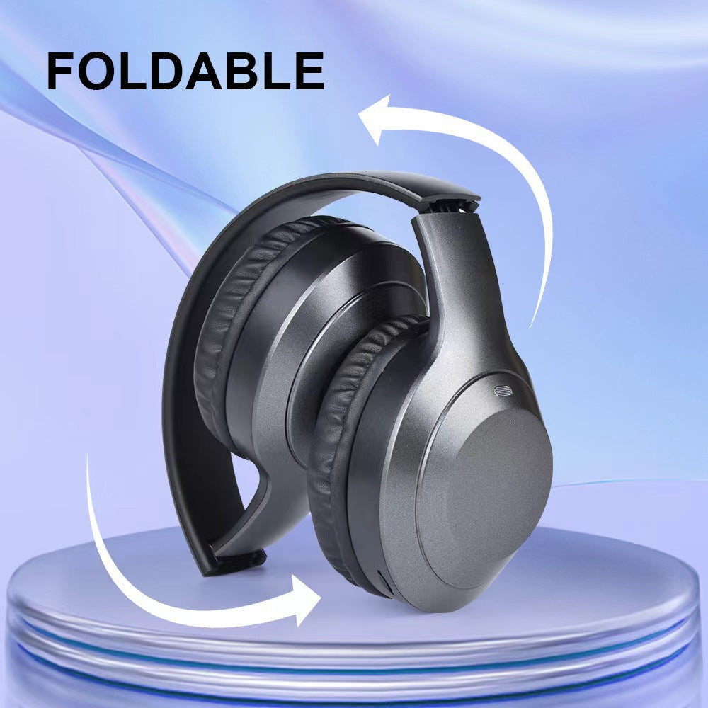 Head mounted wireless Bluetooth earphones for gaming, esports, 3D card insertion, foldable computer earphones, universal