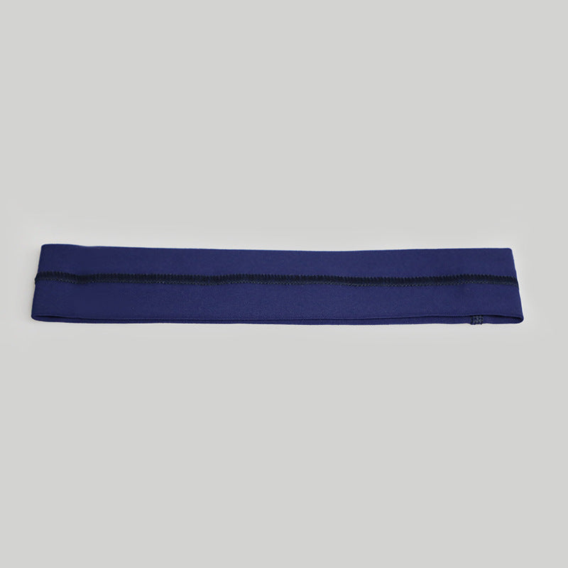 New Sports Hair Band Solid Yoga Headband Moisture Absorbing and Sweatwicking Elastic Fitness Hair Band