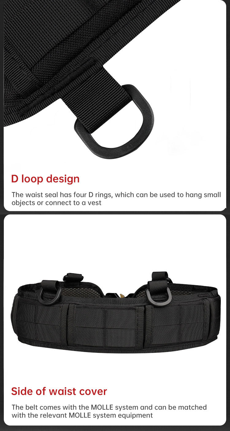 Functional Fitness Weight Lifting Athletes Outdoor Training Tactical Belt